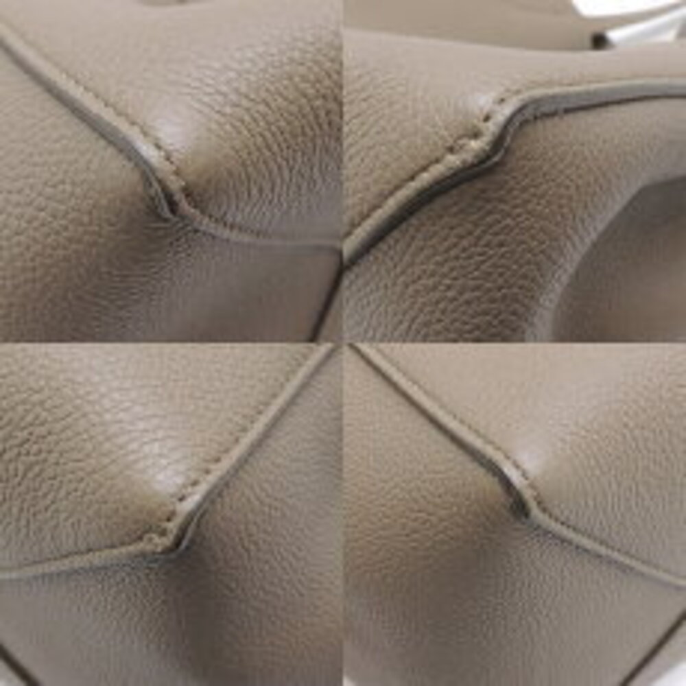 Celine Cabas Phantom Shoulder Bag Taupe Calfskin - Picture 7 of 9
